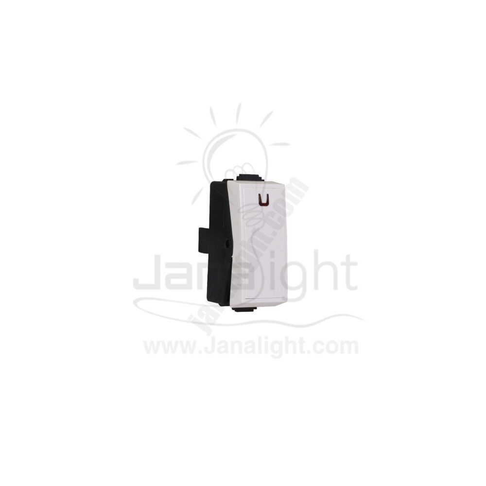 مفتاح بضوء ابيض SANSHE Led Switch Sanshe